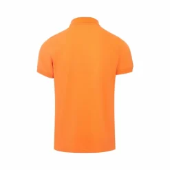 Hagg - Polo manches courtes homme orange/ bleu roi