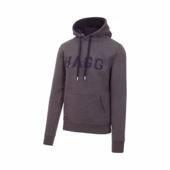 Hagg - Sweat à capuche homme gris anthracite/ marine