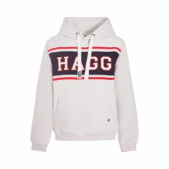 Hagg - Sweat hoodie à capuche gris