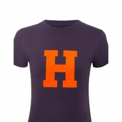 Hagg - T-shirt manches courtes homme marine/ orange