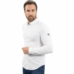 Harcour - Chemise manches longues homme Shy blanc