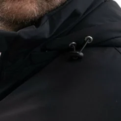 Harcour - Parka longue homme Robertol noir