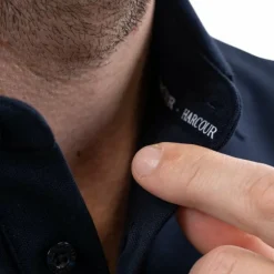 Harcour - Polo manches courtes homme Oscar marine