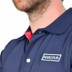 Harcour - Polo manches courtes homme Pitoh marine