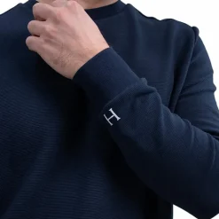 Harcour - Pull manches longues homme Paulo marine