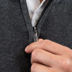 Harcour - Pull manches longues homme Parmo ardoise