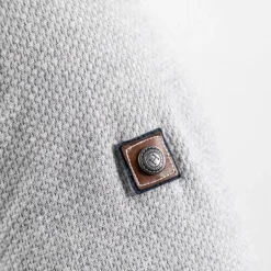 Harcour - Pullover manches longues homme casual Paul gris chiné