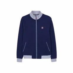 Harcour - Sweat homme Stanley gris marine