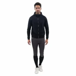 Harcour - Sweat technique zippé homme Aron noir
