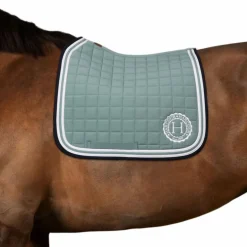 Harcour - Tapis de dressage Soft gris vert