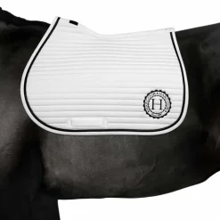 Harcour - Tapis de selle Karembar blanc