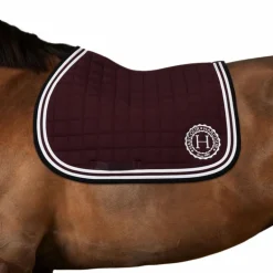 Harcour - Tapis de selle Soft aubergine