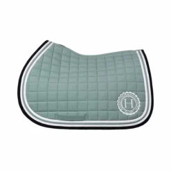 Harcour - Tapis de selle Soft gris vert