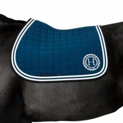 Harcour - Tapis de selle Soft bleu lagon
