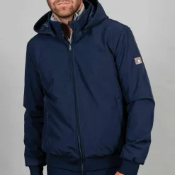 Harcour - Veste softshell homme Junior marine