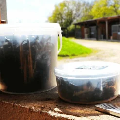 Hippotonic - 450 élastiques silicone noir