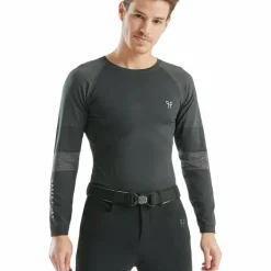 Horse Pilot - Baselayer homme Optimax gris