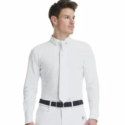 Horse Pilot - Chemise à manches longues homme Aerolight blanc