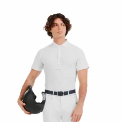 Horse Pilot - Chemise manches courtes homme Aerolight blanc 2.0
