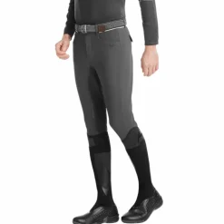 Horse Pilot - Pantalon d'équitation homme X-Grip gris