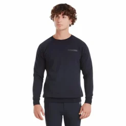 Horse Pilot - Sweat manches longues homme Merinos dark night