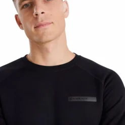 Horse Pilot - Sweat manches longues homme Merinos dark night