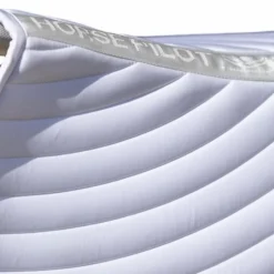 Horse Pilot - Tapis de selle Ergonomic blanc