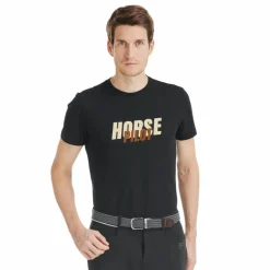 Horse Pilot - T-shirt manches courtes homme Team shirt black