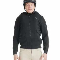 Horse Pilot - Veste manches longues homme Teddy noir