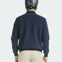 Horse Pilot - Veste manches longues homme Teddy marine