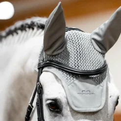 Horseware - Bonnet pour chevaux Alessandro Albanese silver slate