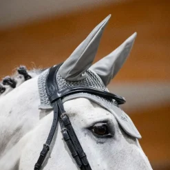 Horseware - Bonnet pour chevaux Alessandro Albanese silver slate