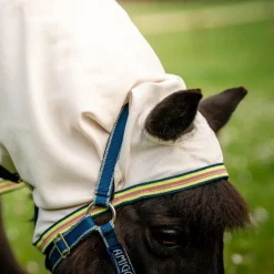 Horseware - Chemise anti-mouches Amigo petite Ripstop Hoody chalk/ marine/ rose