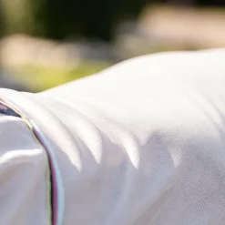 Horseware - Couverture anti-mouches Amigo Bug Rug Plus Pony argent/ lime/ marine/ rose/ bleu