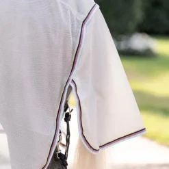 Horseware - Couverture anti-mouches Amigo Bug Rug Plus Pony argent/ lime/ marine/ rose/ bleu