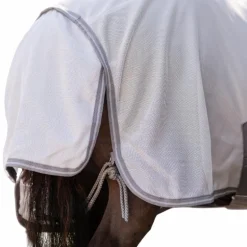 Horseware - Couverture anti-mouches Amigo Bug Rug Plus Petite argent/ titanium grey/ argent