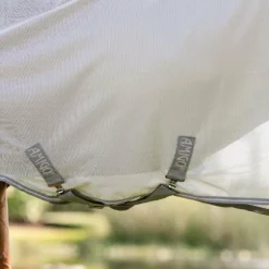 Horseware - Couverture anti-mouches Amigo Bug Rug Pony argent/ titanium grey/ argent