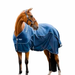 Horseware - Couverture de transport Signature Travel Series marine 50g