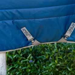 Horseware - Couverture de box Amigo Ripstop Insulator Stable marine/ titanium grey 100g
