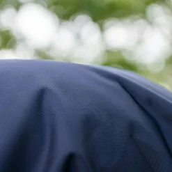 Horseware - Couverture d'extérieur Rambo Supreme Turnout Plus marine/ thunderstorm grey/ silver 50g