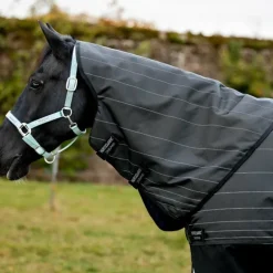Horseware - Couverture d'extérieur Amigo FieldSafe Reflectech Plus Turnout noir 250g