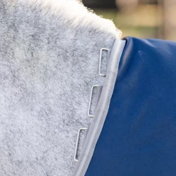 Horseware - Couverture d'extérieur Amigo Bravo Plus Pony Turnout marine/ titanium grey/ argent 0g