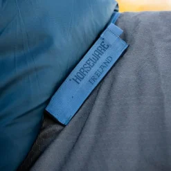 Horseware - Couverture d'extérieur Rhino Plus HexStop gris/ indigo 100g