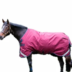 Horseware - Couverture d'extérieur Rambo Original Legs Arches bordeaux/ marine/ beige 0g