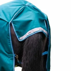 Horseware - Couverture d'extérieur Amigo Bravo 12 Wug avec Encolure Montante émeraude/ turquoise/ bleu 0g
