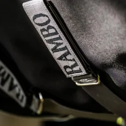 Horseware - Couverture d'extérieur Rambo Turnout noir/ thunderstorm gris/ argent 100g