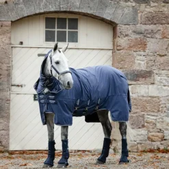 Horseware - Couverture d'extérieur Show Ready marine/ argent 0g