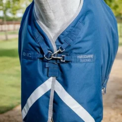 Horseware - Couverture d'extérieur thérapeutique Ionic Therapy Turnout imperial blue/ argent/ marine 100g
