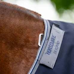 Horseware - Couverture d'extérieur Rambo Turnout marine/ thunderstorm gris/ argent 0g