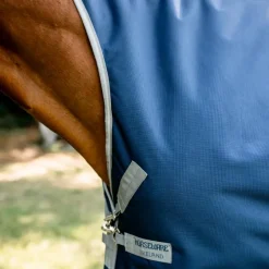 Horseware - Couverture d'extérieur Amigo Wug Turnout marine/ titanium grey/ argent 50g